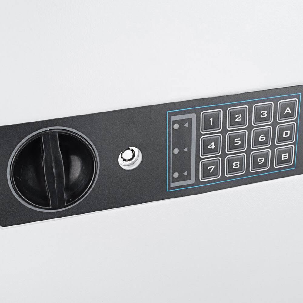 White Digital Wall Safe A5197