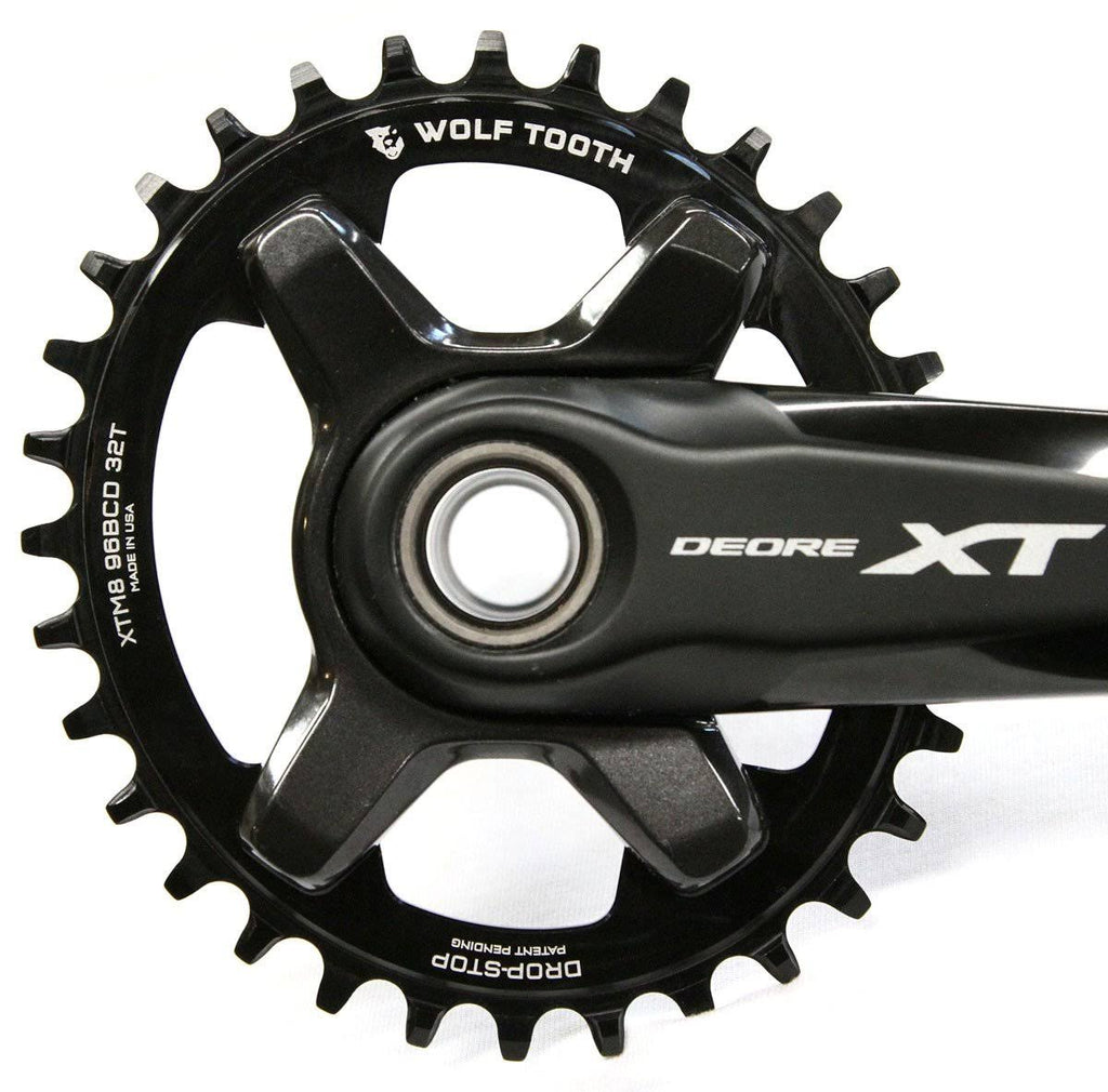 Elliptical Chainring 30T x 96 Asymmetrical BCD Black H829415