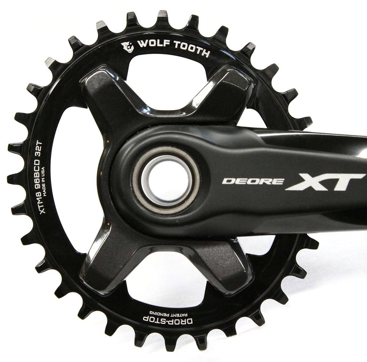 Elliptical Chainring 30T x 96 Asymmetrical BCD Black H829415