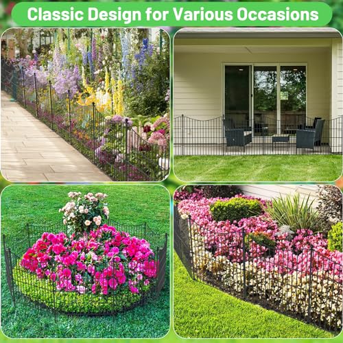 24 in(H) X 10 ft(L) Rustproof Metal Wire Garden Fence H969161