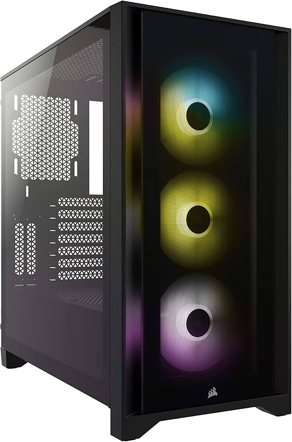 Black Tempered Glass Mid-Tower ATX Case D91233