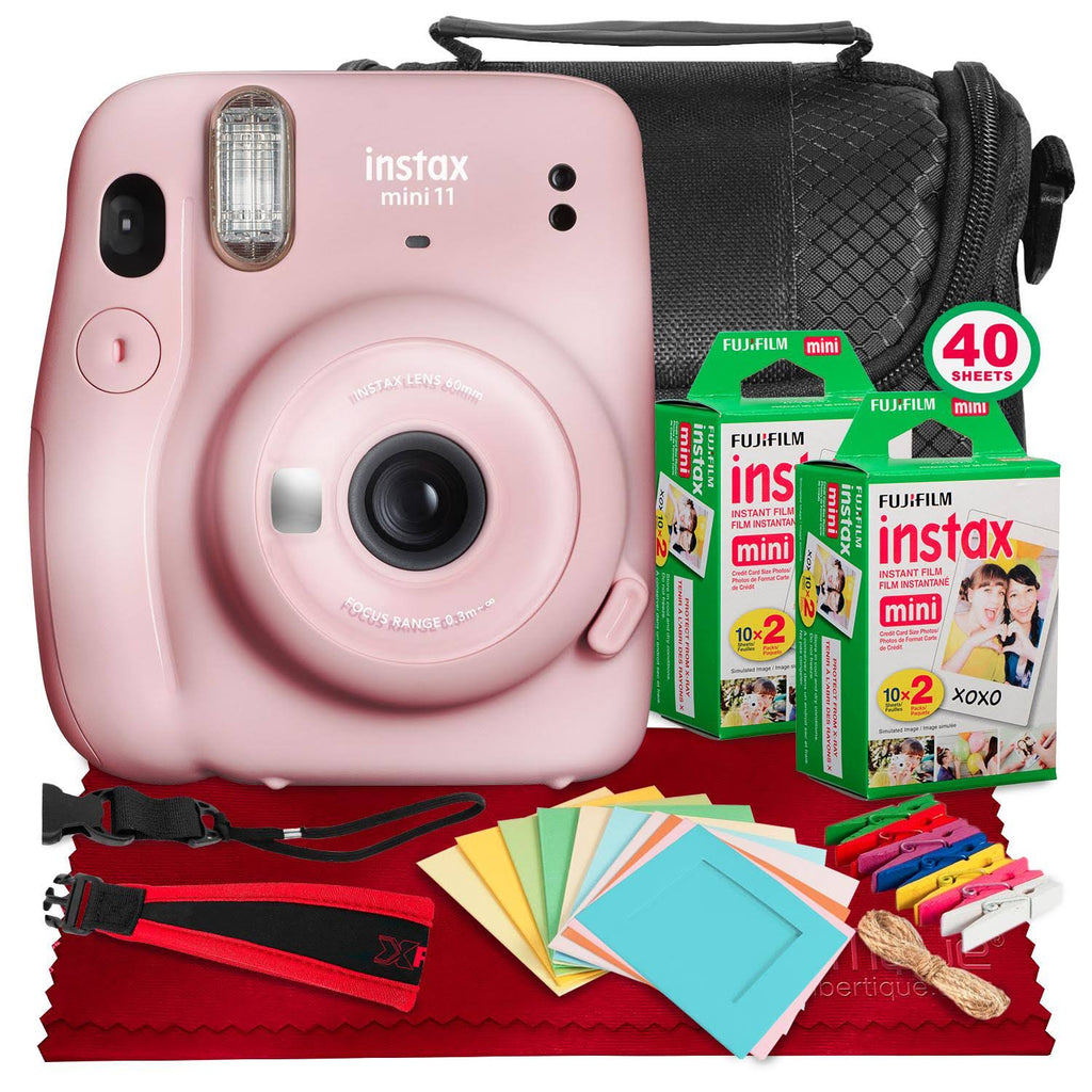 Blush Pink Instant Film Camera P385
