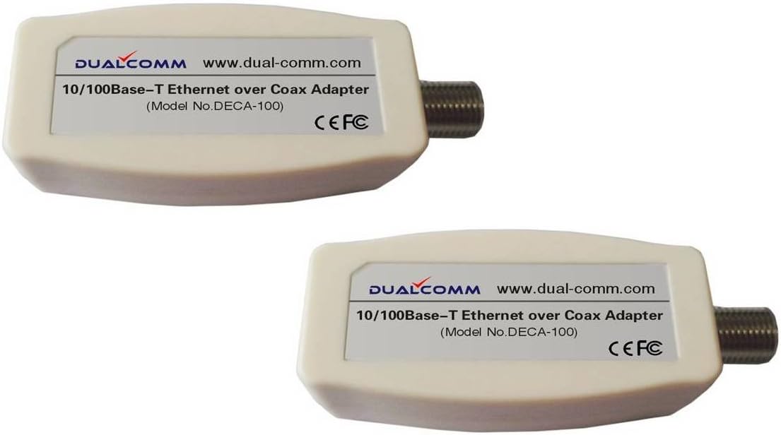 Ethernet Over Coax Adapters Twin Pack B7466