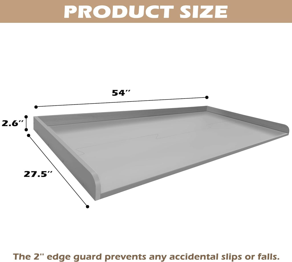Gray Laundry Countertop Wood H58295