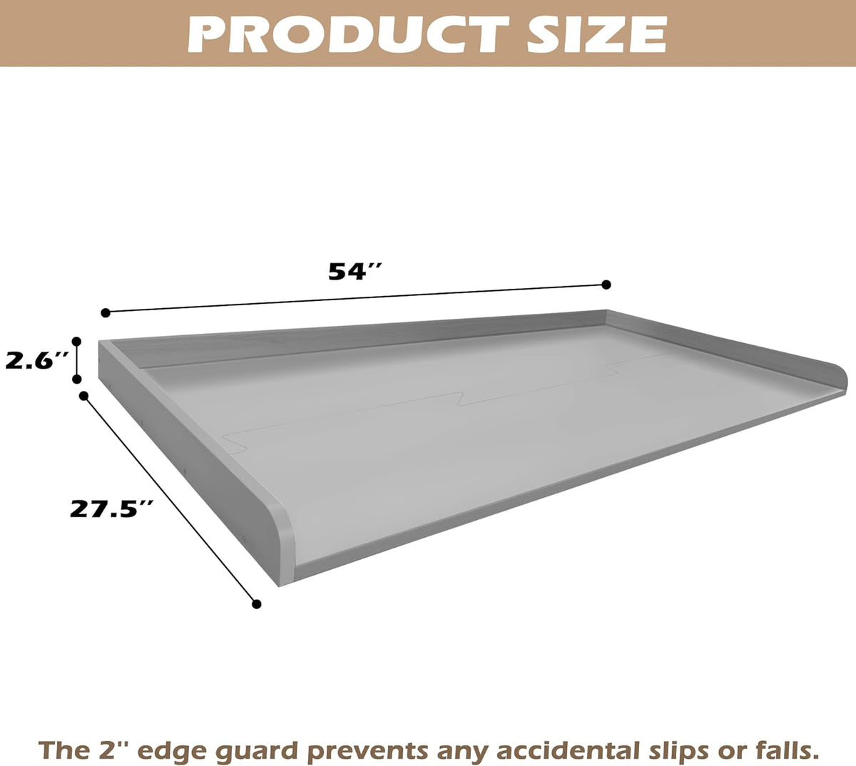 Gray Laundry Countertop Wood H58295