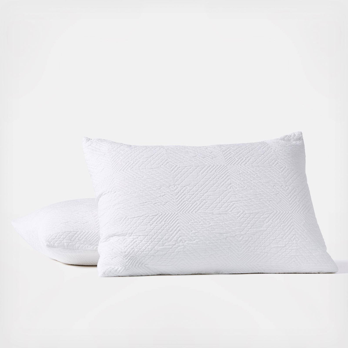 Standard Organic Matelasse Sham N5401