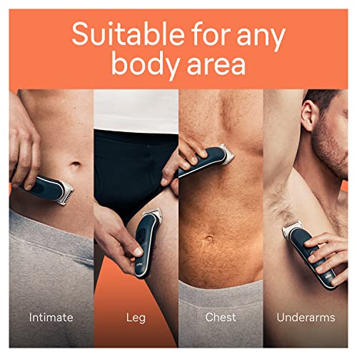Body Groomer for Men, 2 Combs, Washable K31825