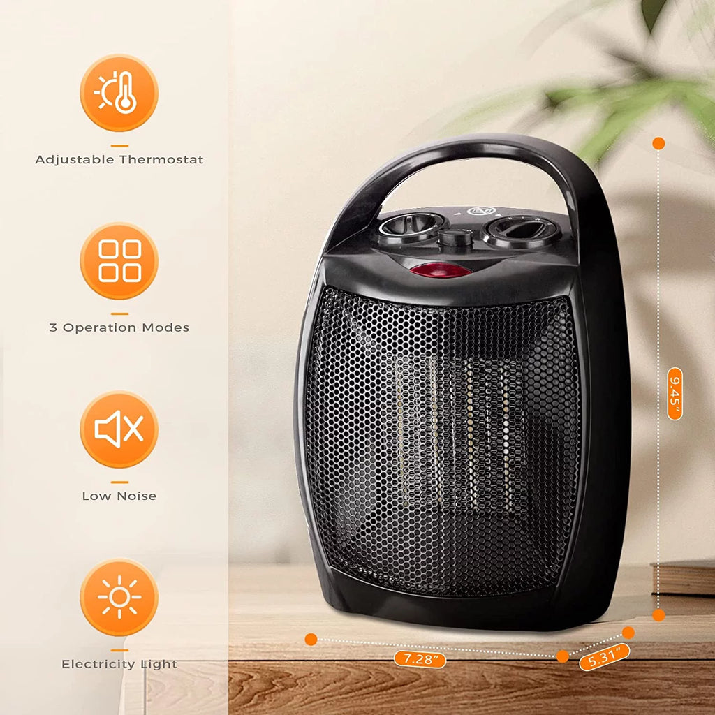 1500W Ceramic Small Space Heater T141047
