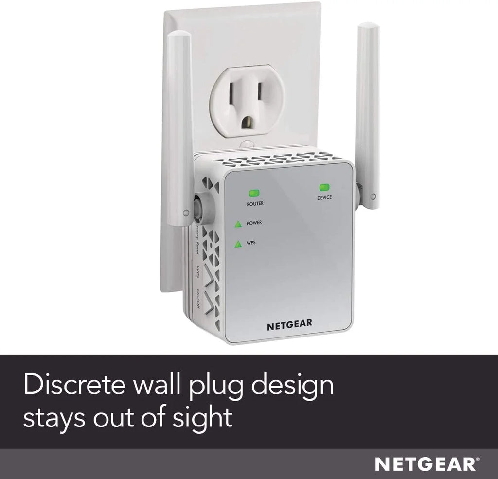 AC750 Dual Band Wi-Fi Range Extender, Up to 1000 Sq Ft O1884