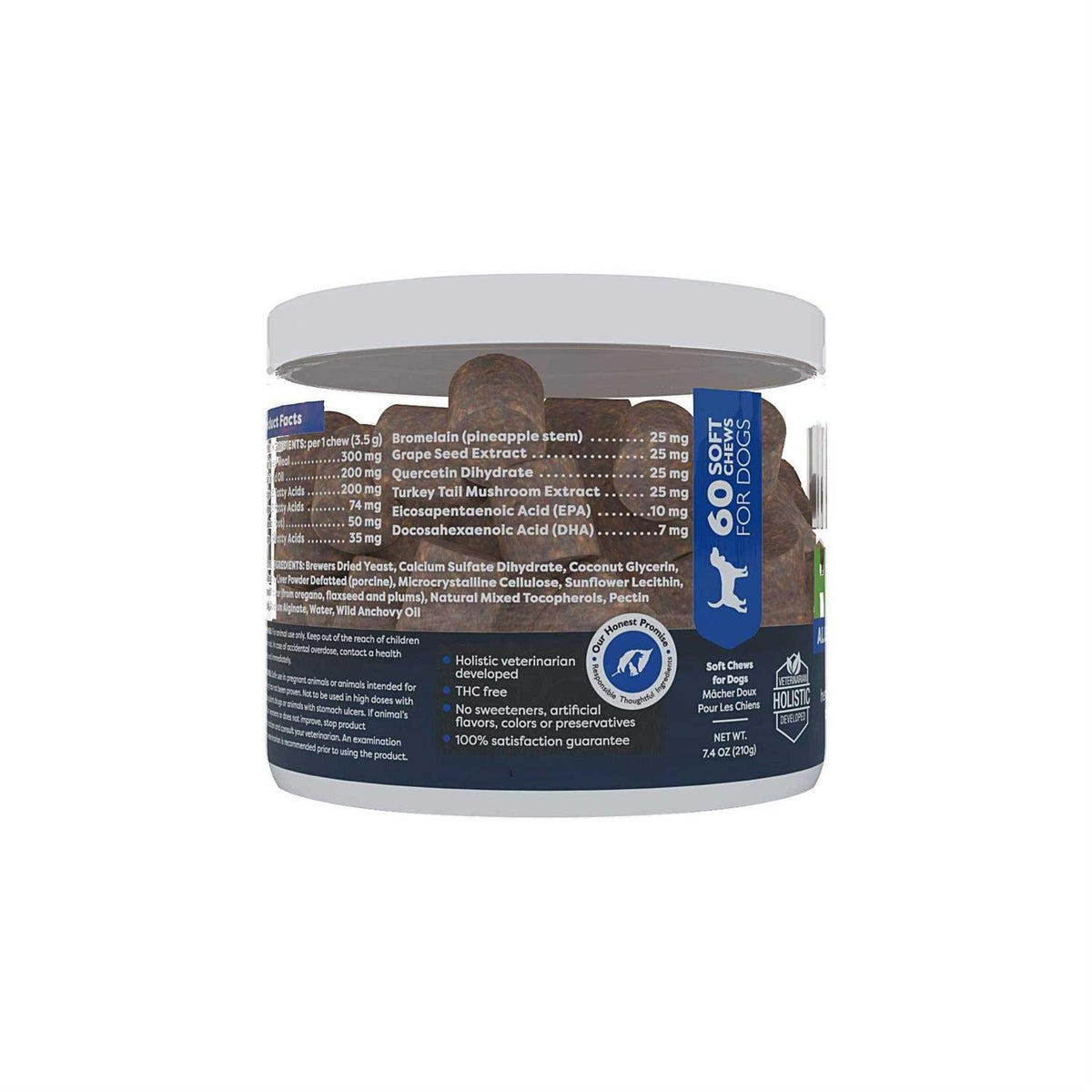 Allergy Skin & Coat Hemp Soft Chews D77264
