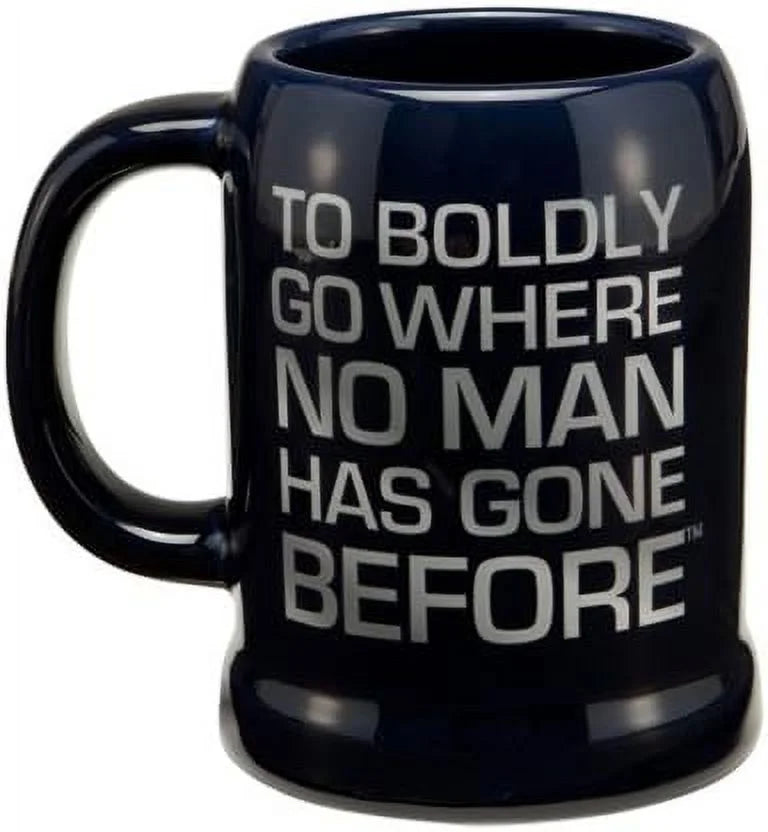 20 Oz Ceramic Stein Blue I720720