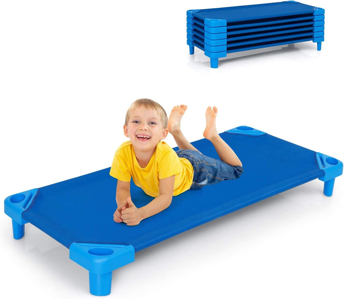 Stackable Kids Naptime Cot Rest Mat Pack of 4 Y45026