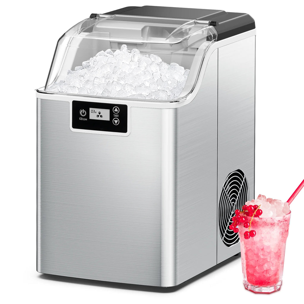 Silver Countertop Ice Maker L26344