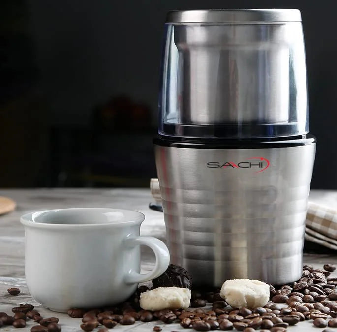 2-in-1 Electric Coffee Grinder and Wet Dry Spice Grinder V79008