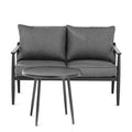 2-Piece Patio Loveseat Set, Gray E768253