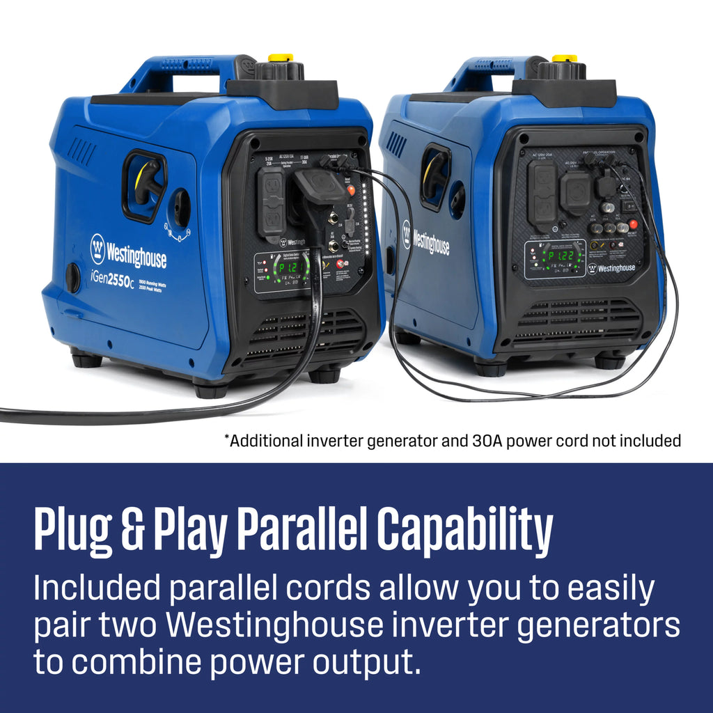 Gas Powered Portable Inverter Generator with CO Sensor A321