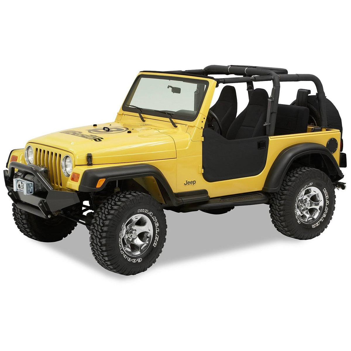 Black Soft Lower Half Doors K108411