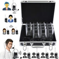 1 Transmitter 10 Receivers Wireless Headset Microphone Tour Guide System R76739