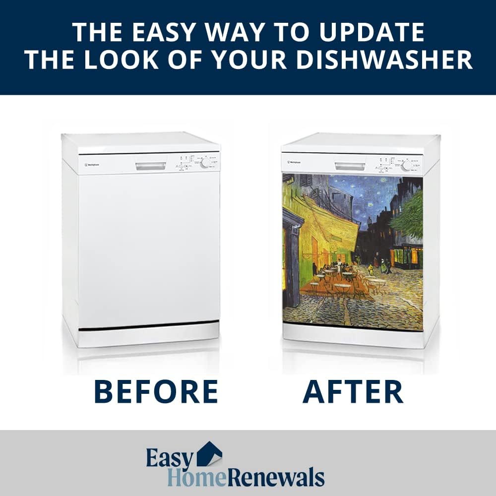 Vinyl Dishwasher Door Cover Sheet, 23.5 x 26 Inches, Pack of 2 Y980919