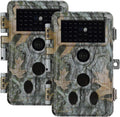 2-Pack Hunting Camera Game Cam 24MP 2.7K Night Vision Waterproof Q2297