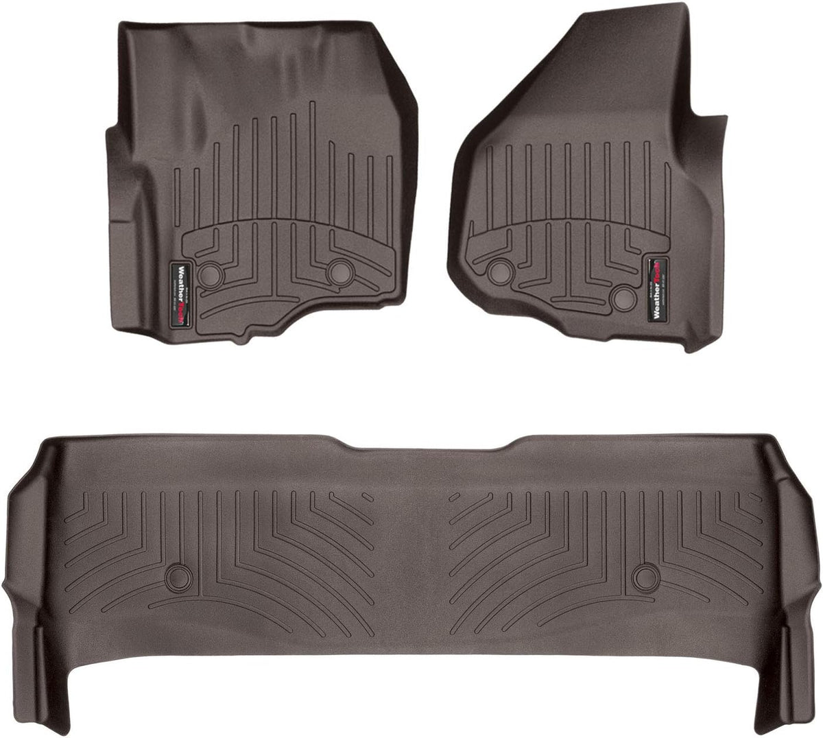 Cocoa FloorLiner for Ford Super Duty -1st & 2nd Row T3845
