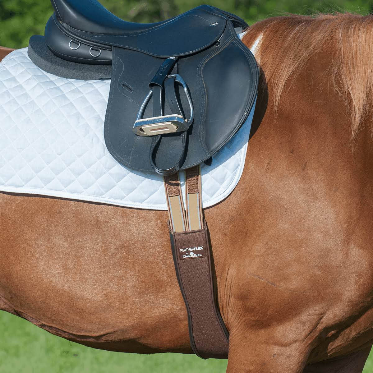 Brown Shaped Jump Girth H503
