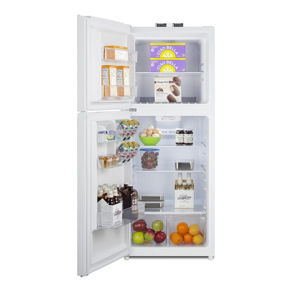 24" Wide Break Room Refrigerator-Freezer W73962