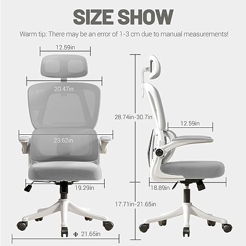 Ergonomic High Back Mesh Office Chair with Lumbar Support H8978