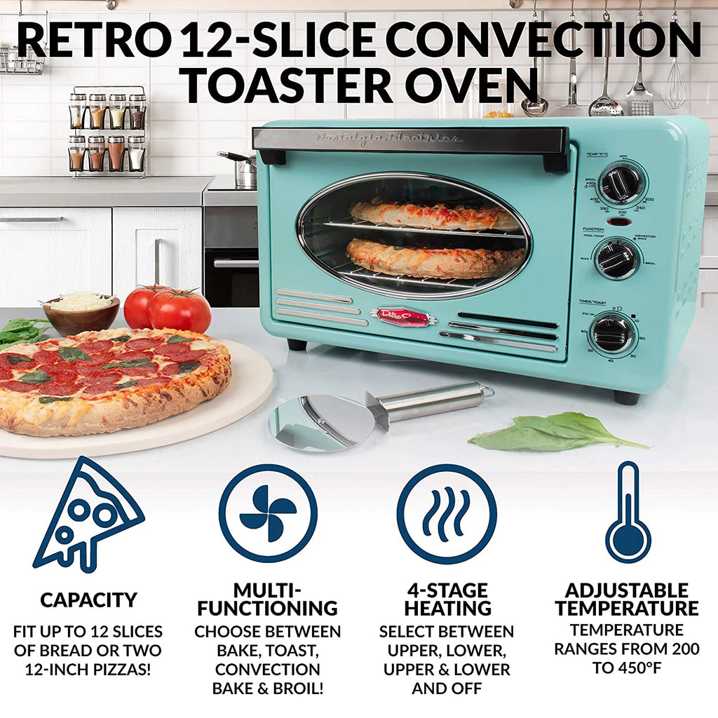 Aqua 12-Slice Convection Toaster Oven I984