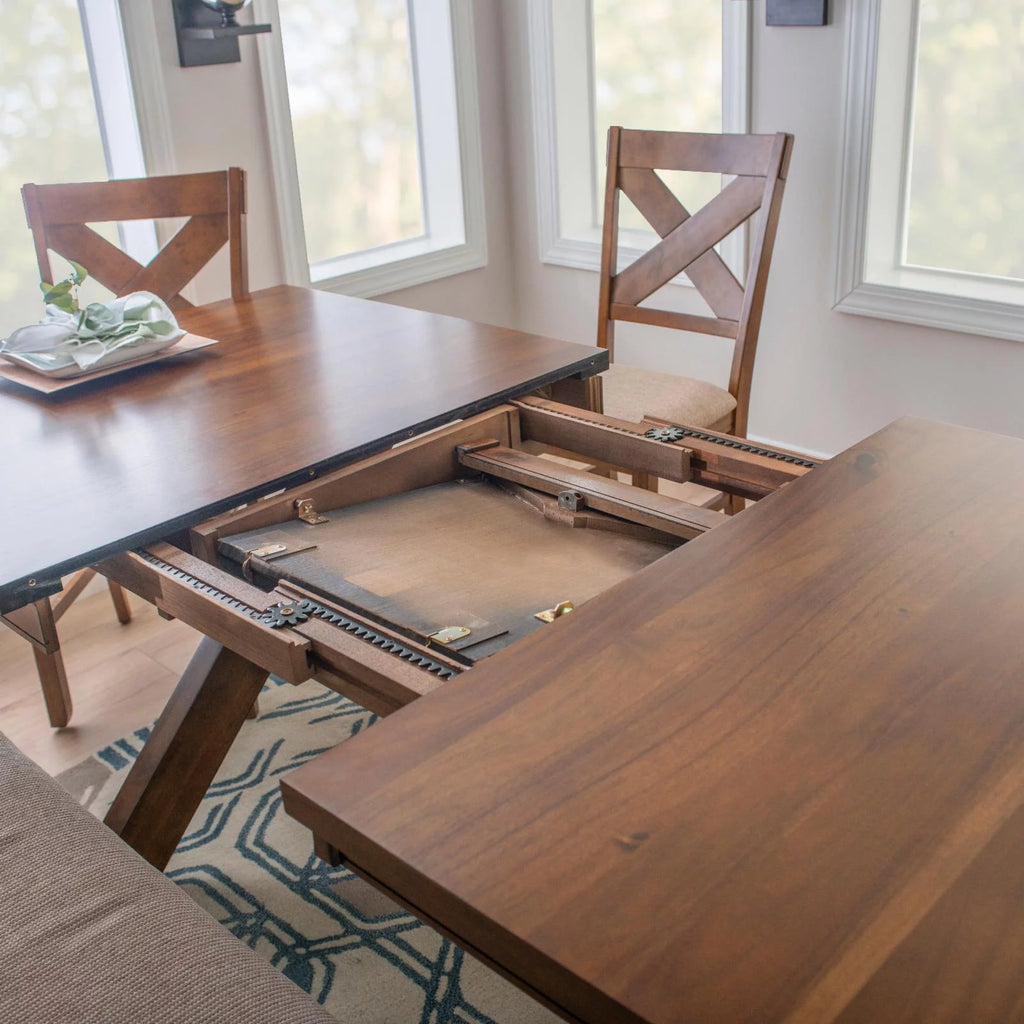 72" Dining Table with Extension Leaf L3834