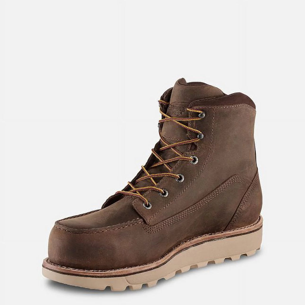 Light Brown Nubuck Leather 6-Inch Waterproof Work Boot N31458