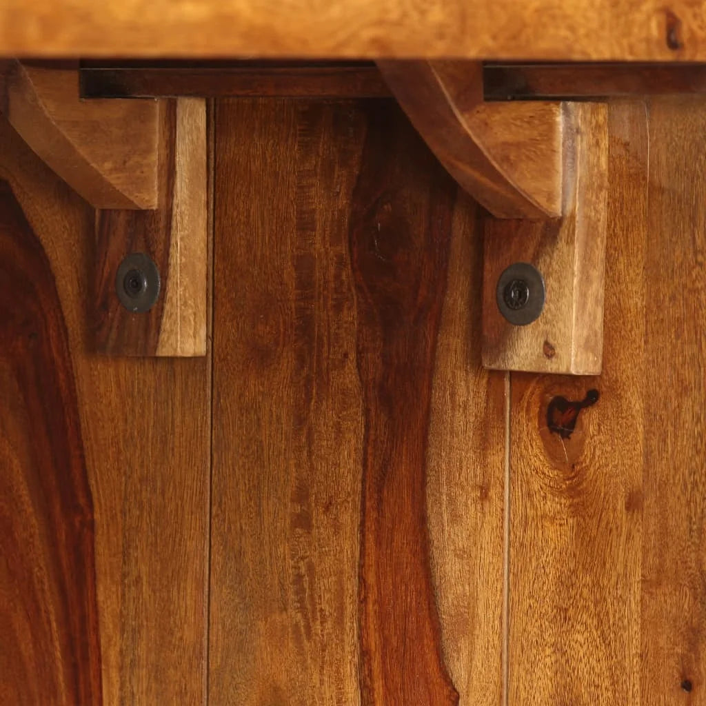 Solid Sheesham Wood Sideboard Desk R180933