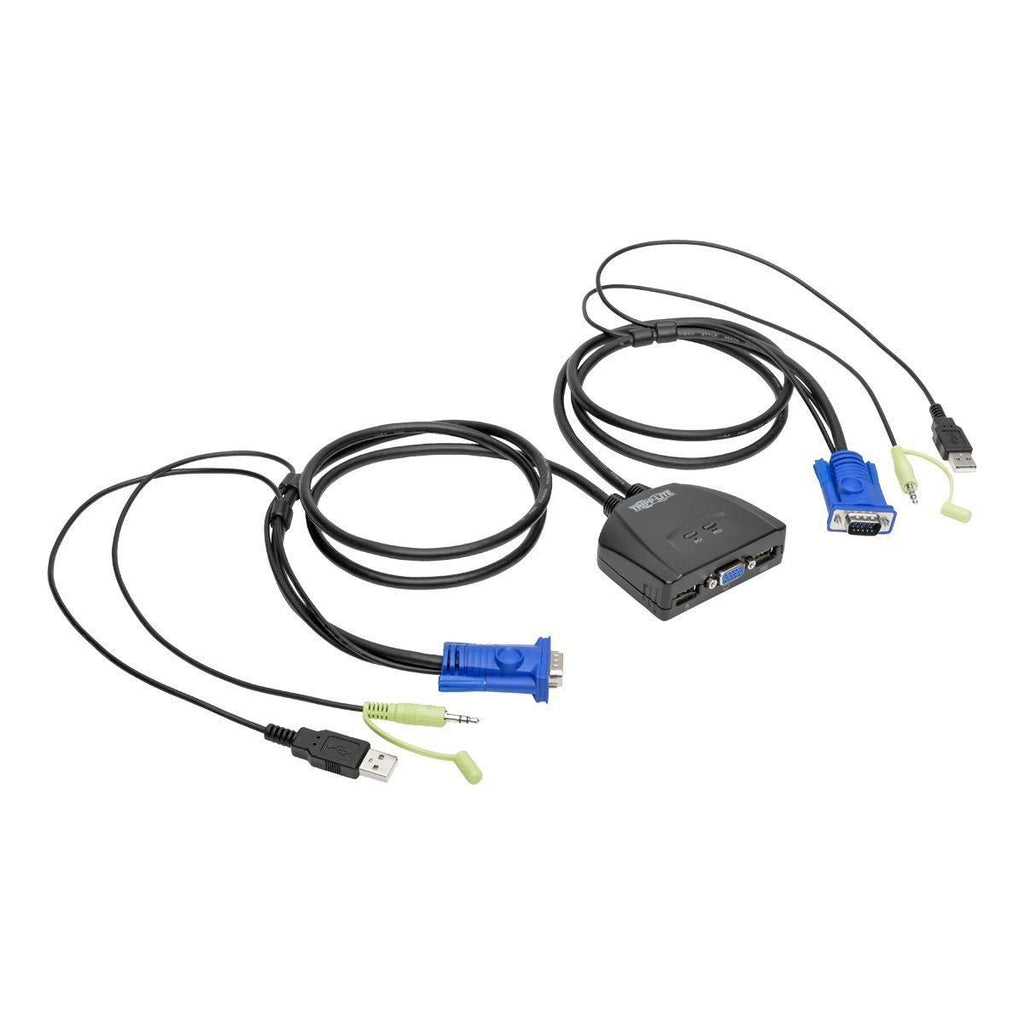 2-Port USB/HD Cable KVM Switch G290