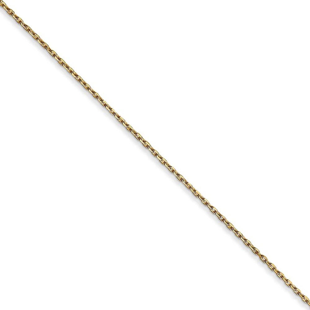 14k Yellow Gold Southern Miss Small Necklace - 20 Inch W22070