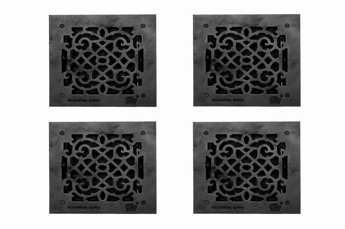 Cast 8x22 Floor Heat Register Vent F657