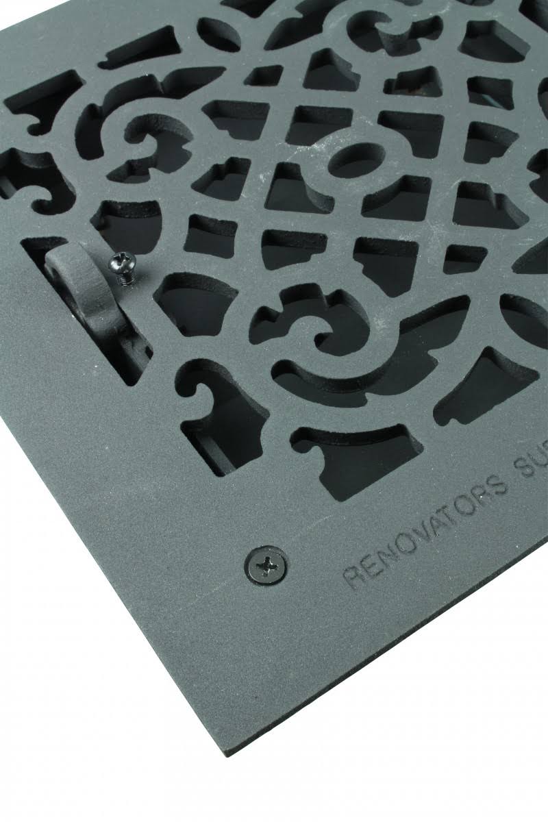 Cast 8x22 Floor Heat Register Vent F657