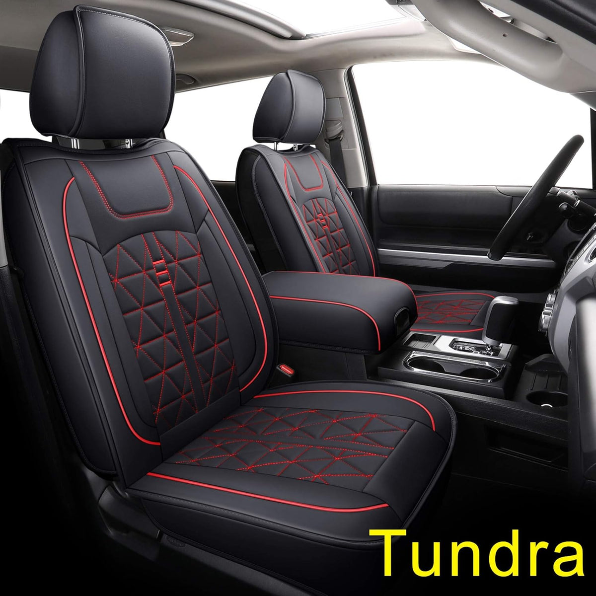 Waterproof Faux Leather Seat Covers Full Set B6965