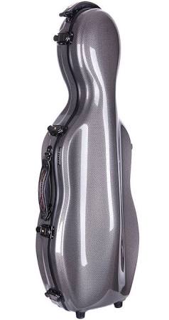 Blue Adjustable Viola Case with Wheels J7837