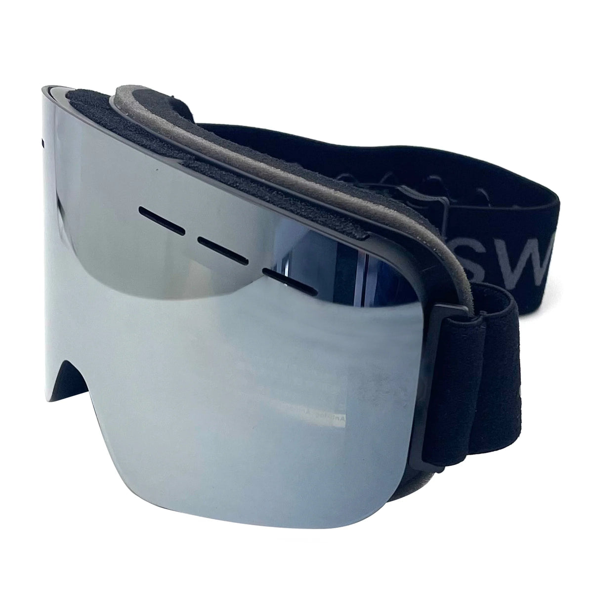 Rimless Ski Goggle Black Strap T554360