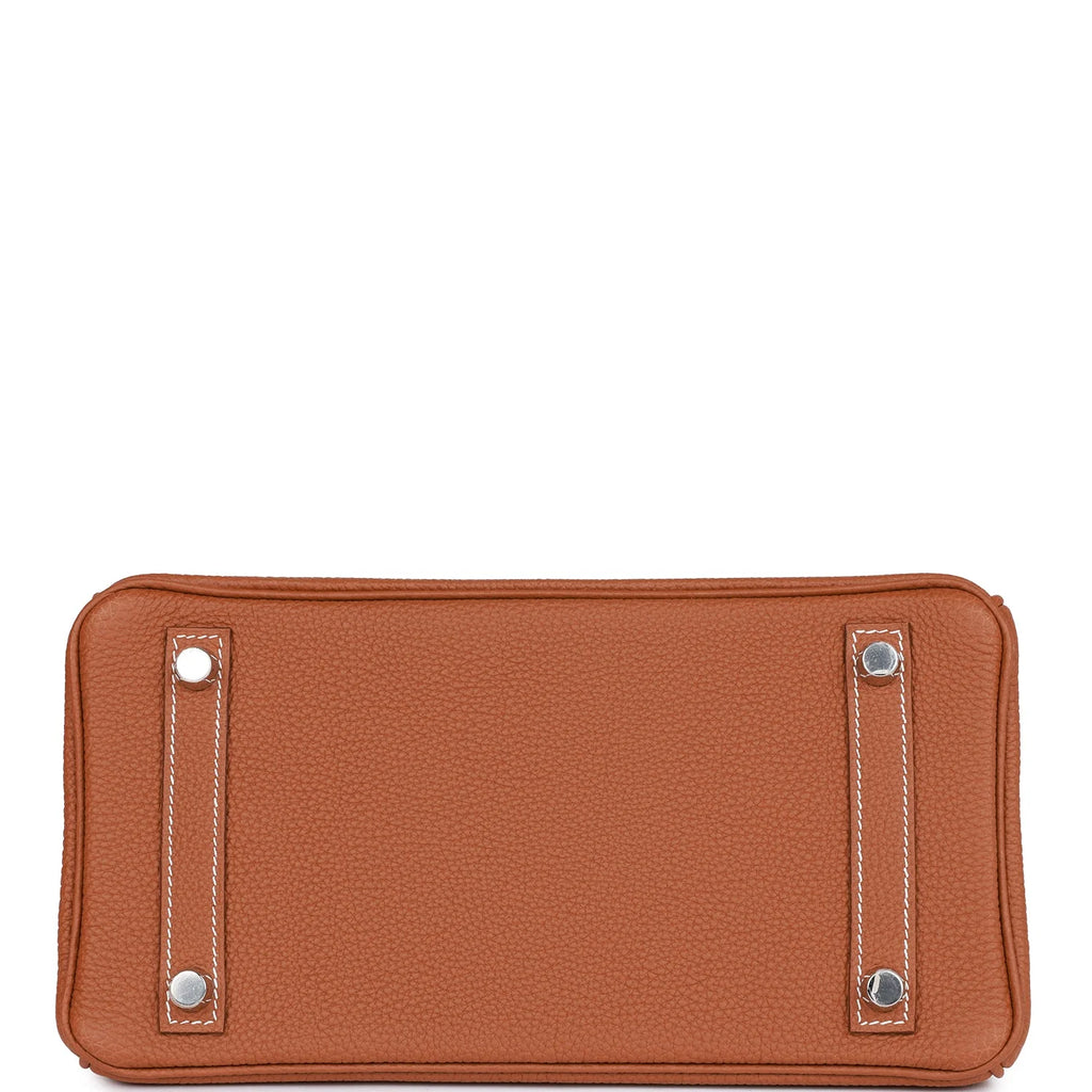 Gold Togo Palladium Hardware Handbag O217