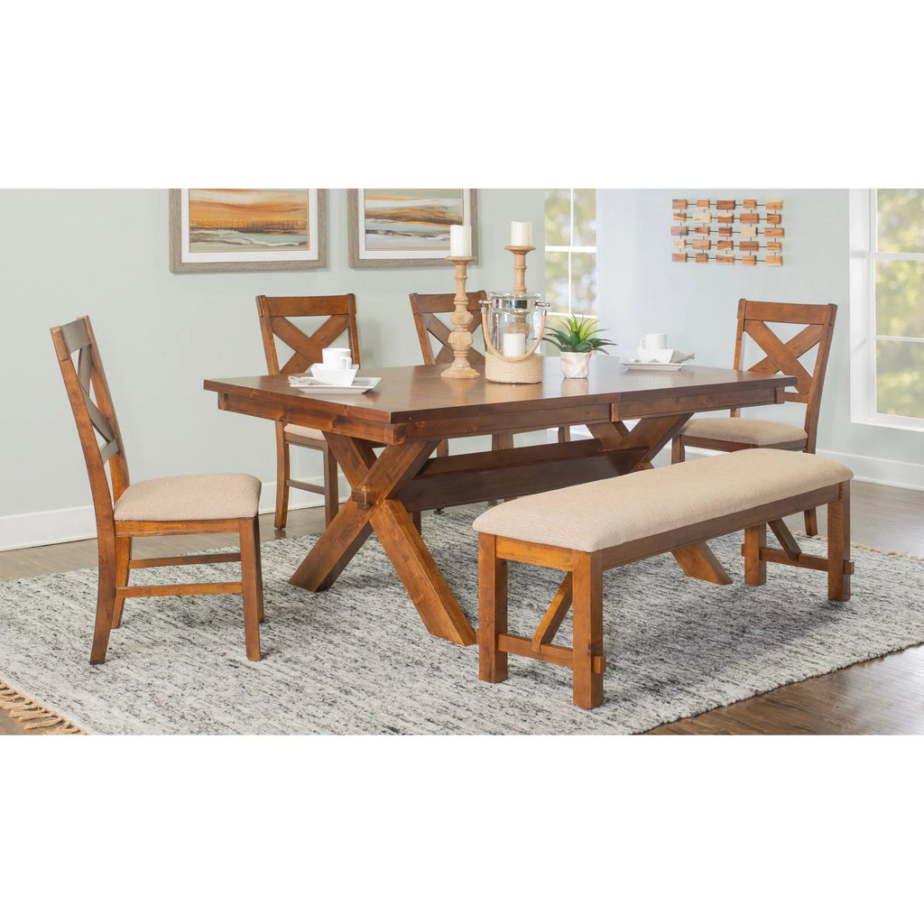 72" Dining Table with Extension Leaf L3834