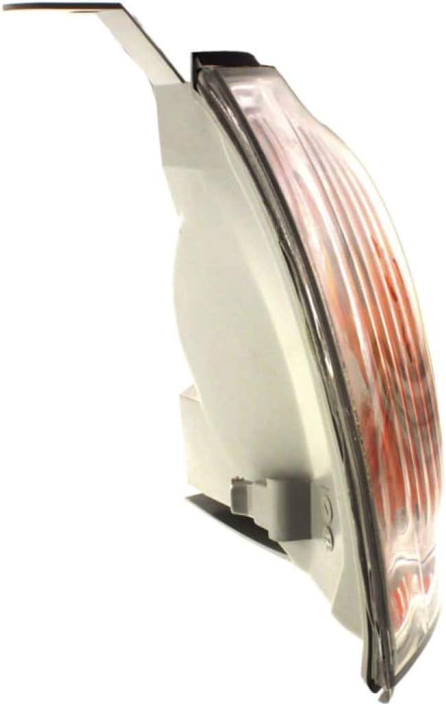 Driver Side Turn Signal Light for Toyota Tundra 2005 2006 Regular/Access Cab Clear Amber Lens Pack of 2 W89554