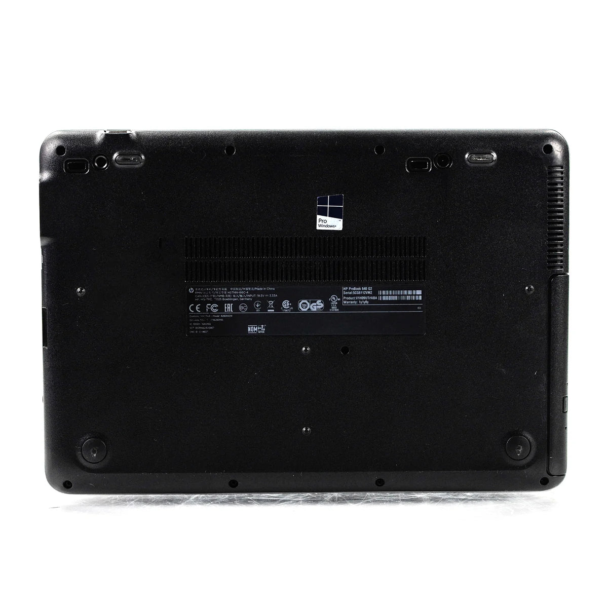 Used HP ProBook 640 G2 14" Laptop Core i5 8GB 512GB SSD Win 10 Pro D43328