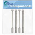 4-Pack Stainless Steel BBQ Gas Grill Tube Burner Replacement Parts L19942