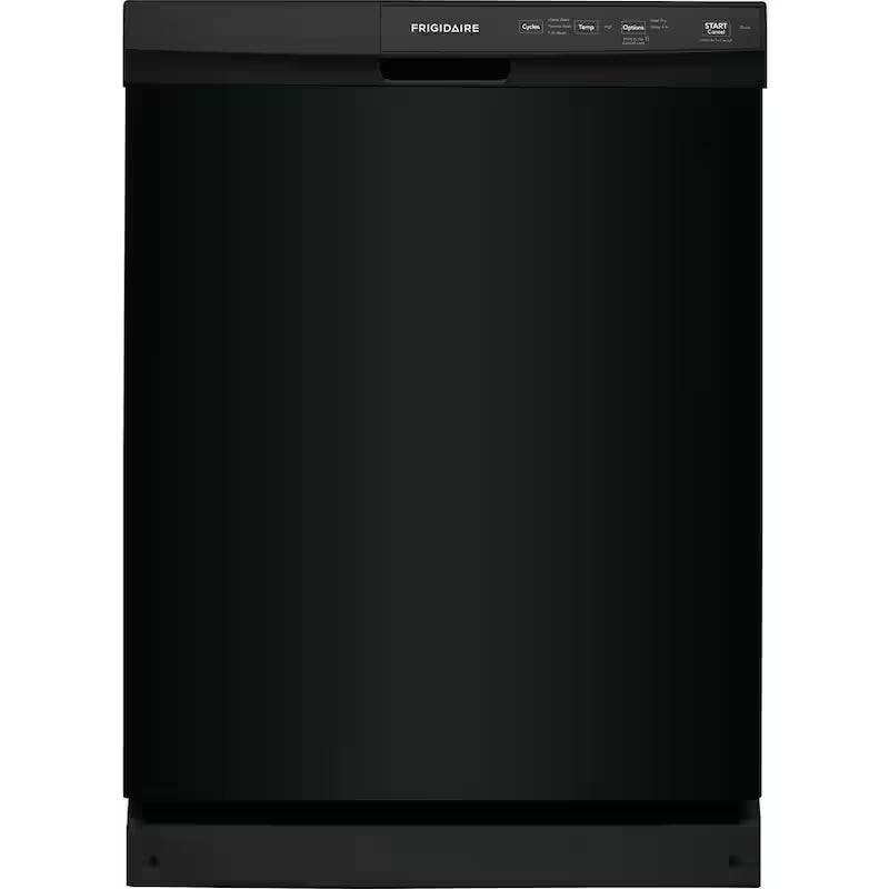 Black 24 In. Built-In Tall Tub Dishwasher with 3-Cycles O9903