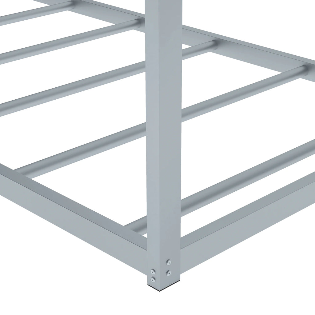 Full Size Metal Tent Bed with Slats R20820