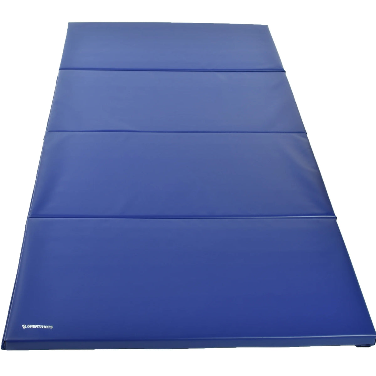 Blue 4x8 Ft x 1-3/8 Inch Folding Gym Mat X513632