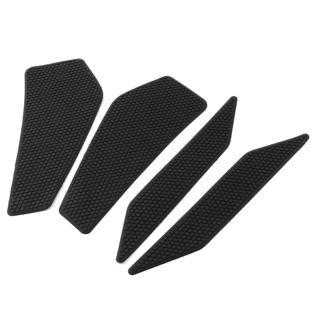 4x Motorbike Side Tank Traction Grips Pads S766