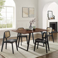 60" Live Edge Acacia Wood Dining Table R3328