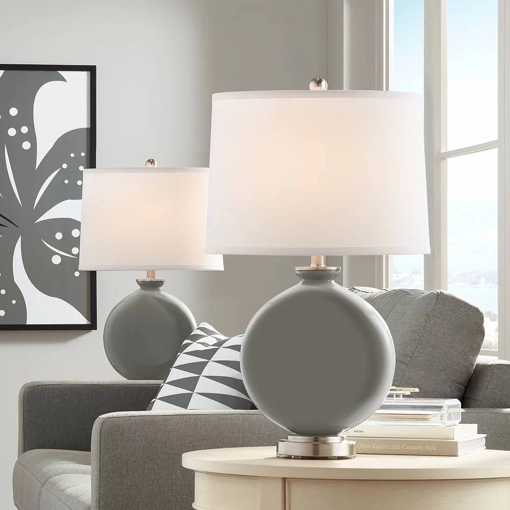 Gauntlet Gray Table Lamp Set of 2 Z247256